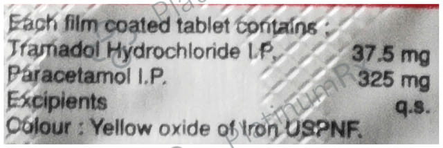 Domadol Plus 325/37.5mg Tablet 10s