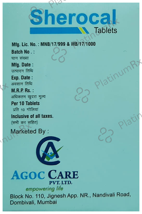 Sherocal Tablet 10s