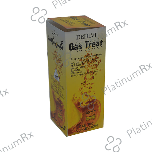 Dehlvi Naturals Gas Treat Syrup 200 ml
