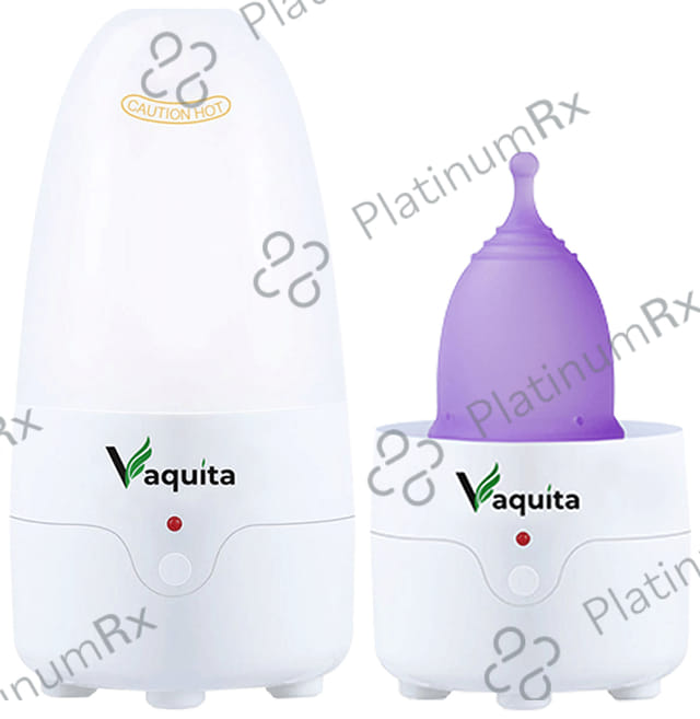 Vaquita Menstrual Cup Sterilizer White