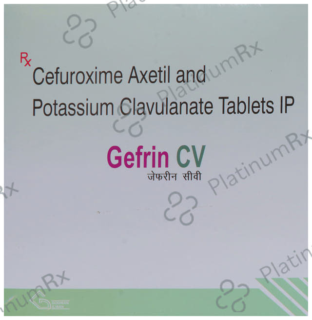 Gefrin CV 500/125mg Tablet 6s