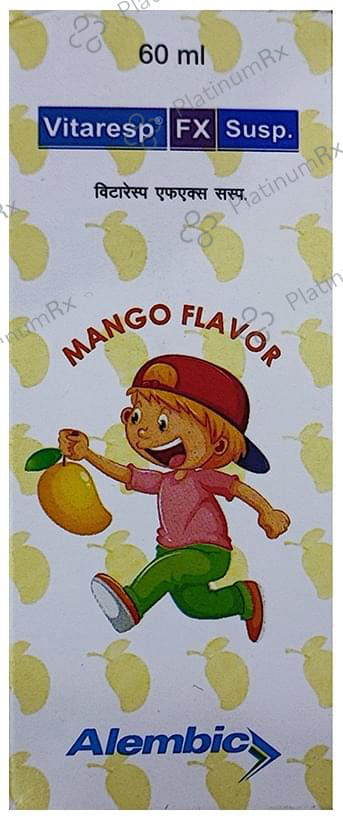 Vitaresp FX 60/4mg Suspension 60ml