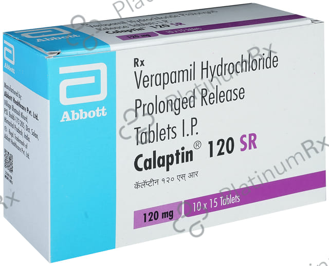 Calaptin 120mg Tablet SR 15s