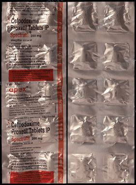Spectratil 200mg Tablet