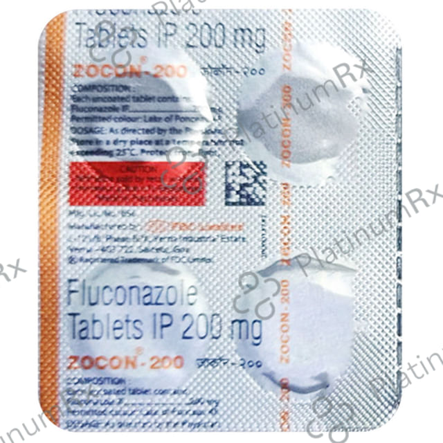 Zocon 200mg Tablet 4s