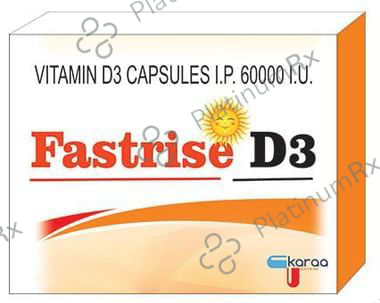 Fastrise D3 Soft Gelatin Capsule