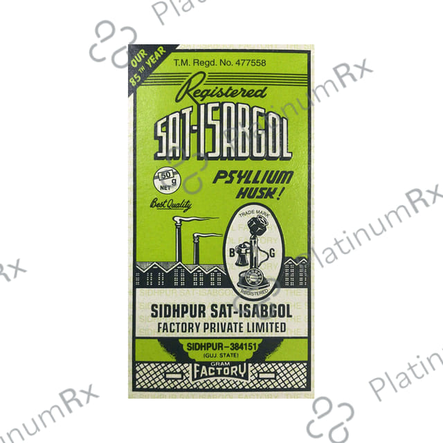 Sat-Isabgol Powder Eases Constipation 50gm