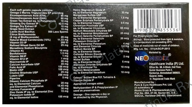 Macuvon 4G Soft Gelatin Capsule 10s