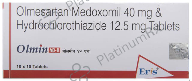 Olmin 40 H 12.5/40mg Tablet 10s