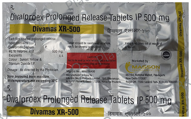 Divamas XR 500 Tablet
