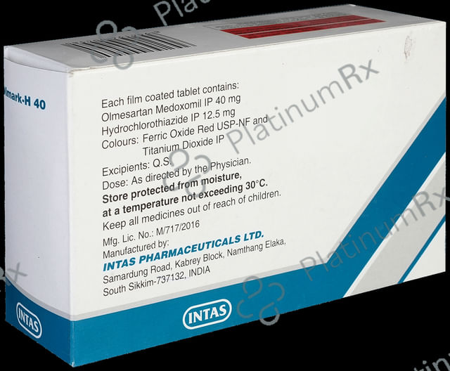 Olmark H 12.5/40mg Tablet 15s