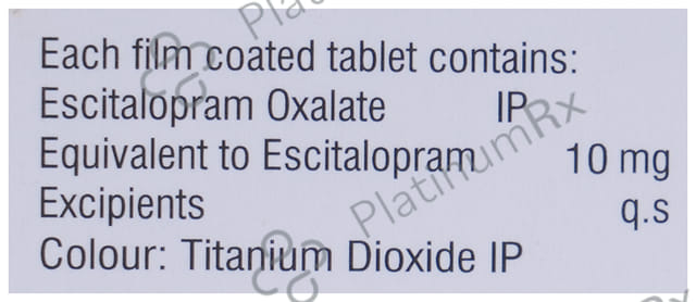 Esciqube 10mg Tablet 10s