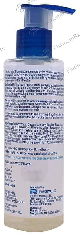 Regaliz Truderma Face Wash 150ml