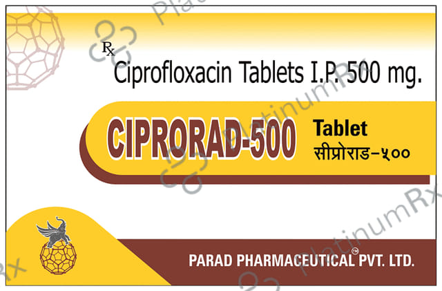 Ciprorad 500mg Tablet 10s