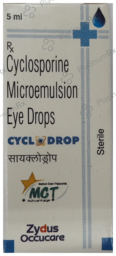 Cyclodrop Eye Drop 5ml