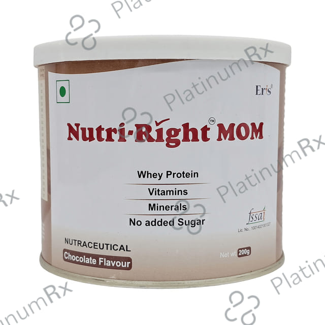 Nutri Right Mom with Whey Protein, Vitamins & Minerals Flavour Powder Chocolate