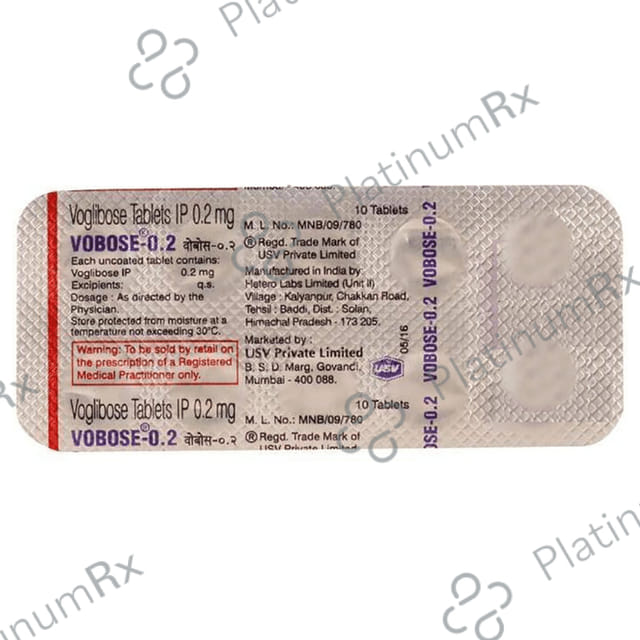 Vobose 0.2mg Tablet 10s