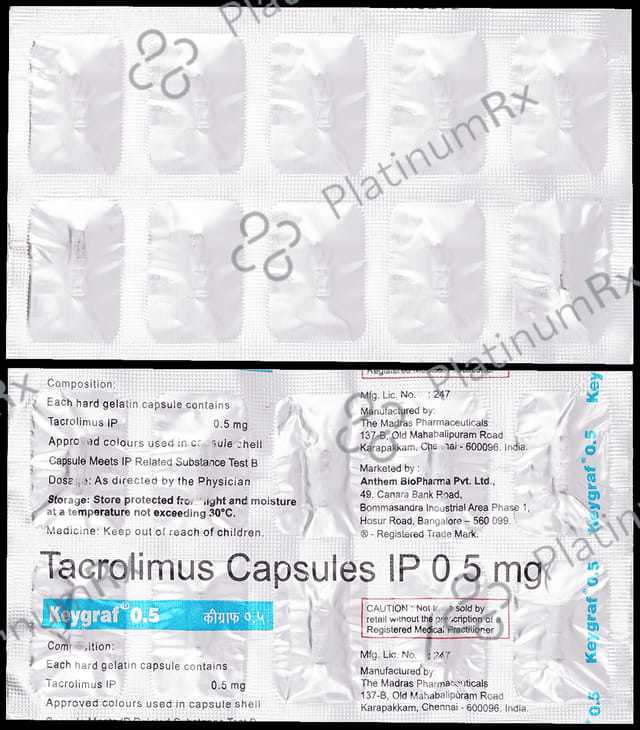 Keygraf 0.5mg Capsule 10s