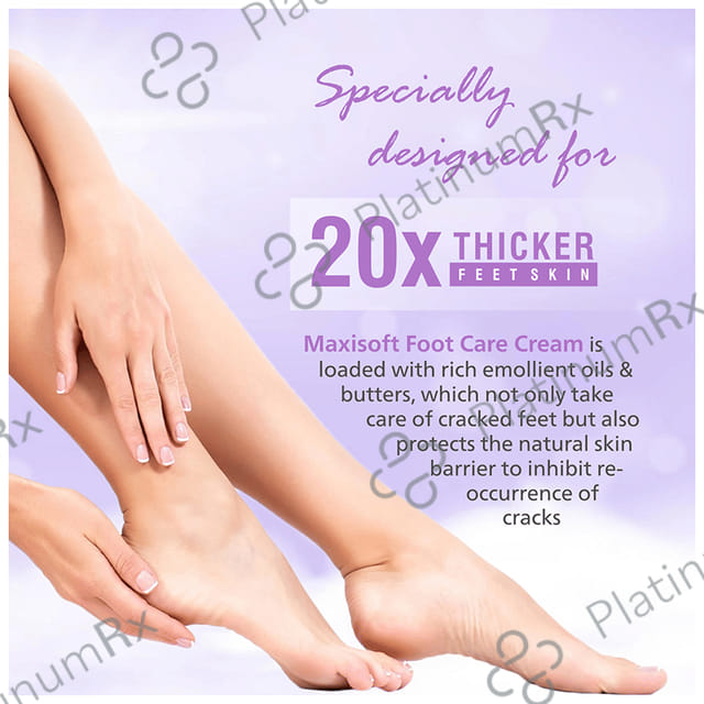 Maxisoft Foot Care Cream (60gm Each) 1 Tube