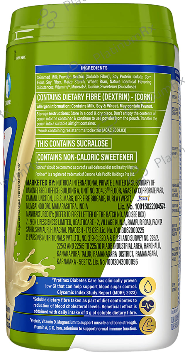 Protinex Diabetes Care Protein Creamy Vanilla Powder 400gm