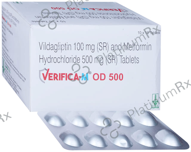 Verifica M OD 500/100mg Tablet SR 10s