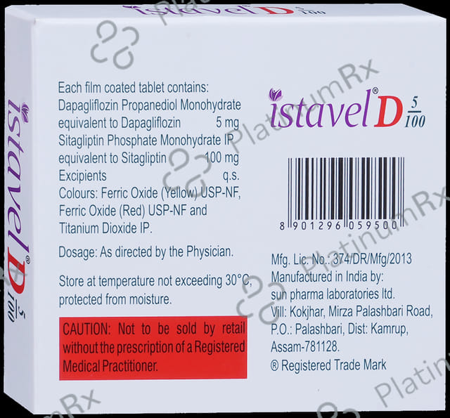 Istavel D 5/100mg Tablet 15s