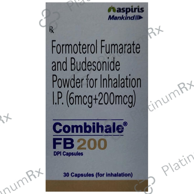 Combihale FB 200/6mcg Capsule 30s