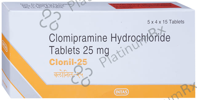 Clonil 25mg Tablet 15s