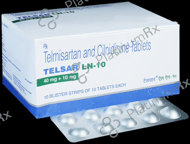 Telsar LN 10 10/40mg Tablet 10s