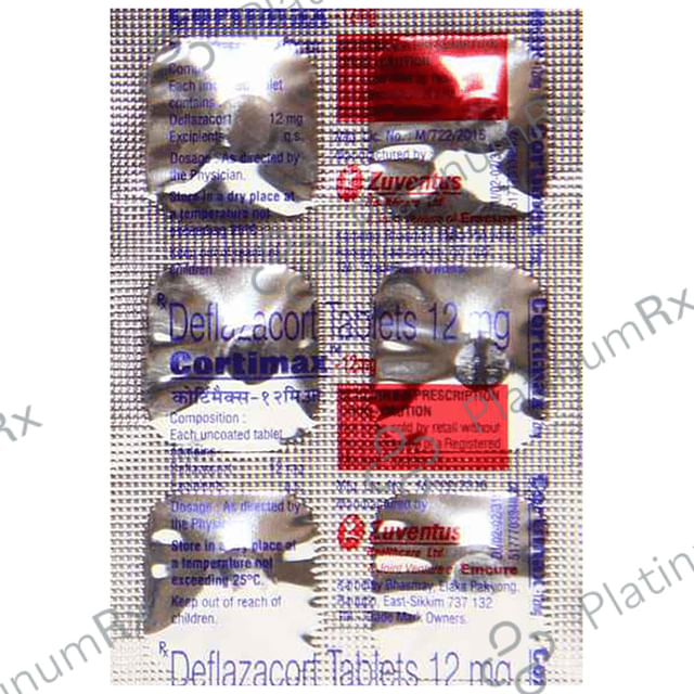 Cortimax 12mg Tablet 6s