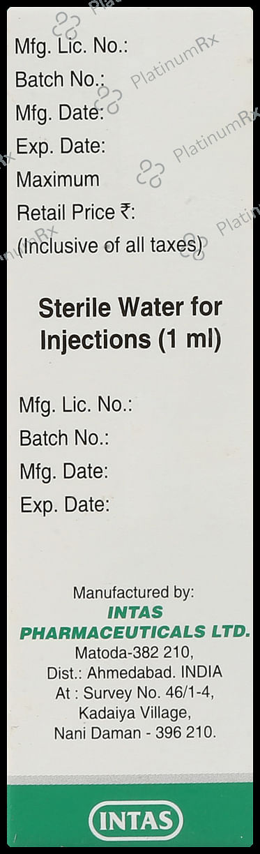 Cetrolix 0.25mg Injection 1s