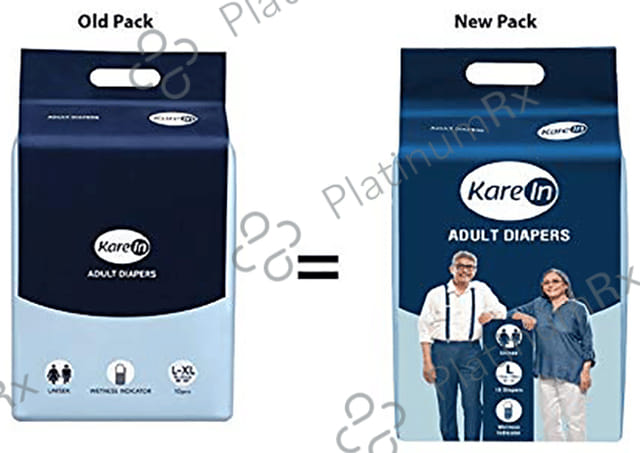 Kare In Unisex Adult Diaper Large 10s