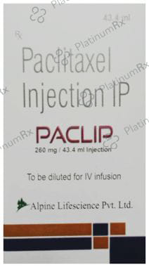 Paclip 260mg Injection 43.4ml