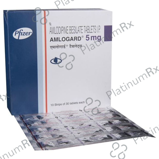 Amlogard 5mg Tablet 30s