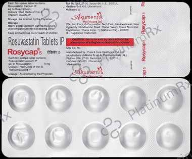 Rosycap 5mg Tablet 10s