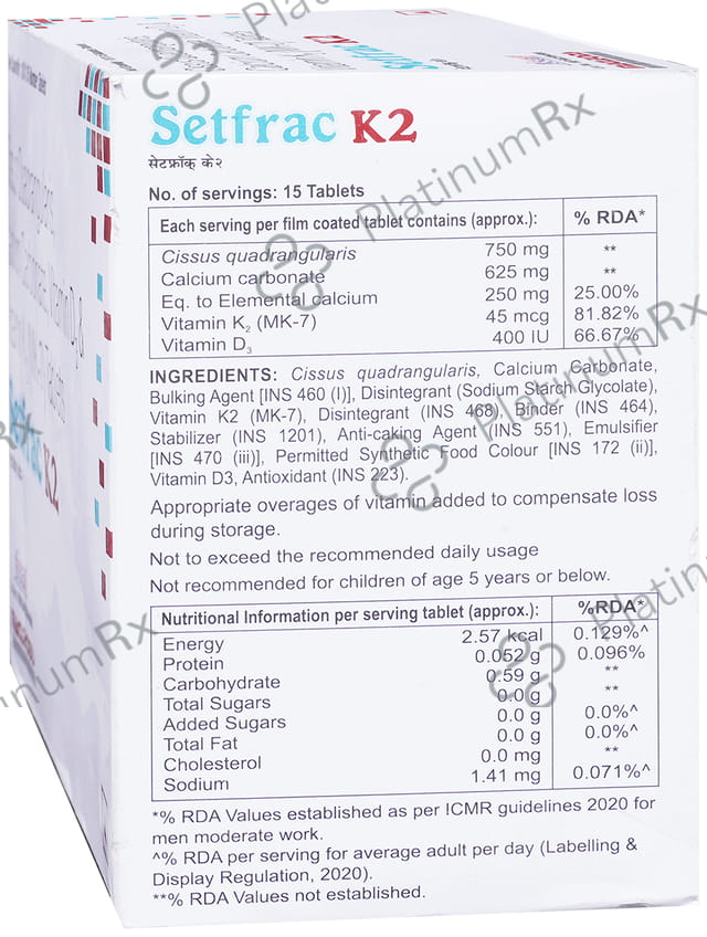 Setfrac K2 Tablet 15s