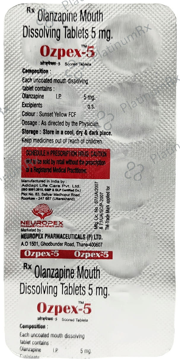 Ozpex 5 Scored Tablet