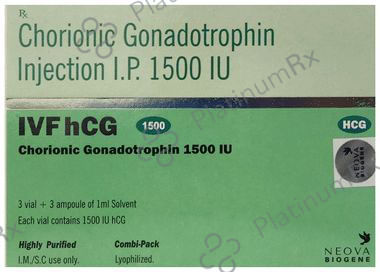 IVFhCG 1500 Injection