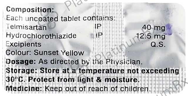 Telinza H 40 Tablet