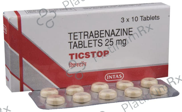 Ticstop 25mg Tablet 10s