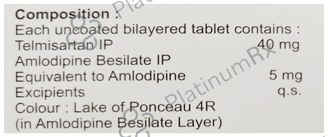 Seytel 5/40mg AM Tablet 10s
