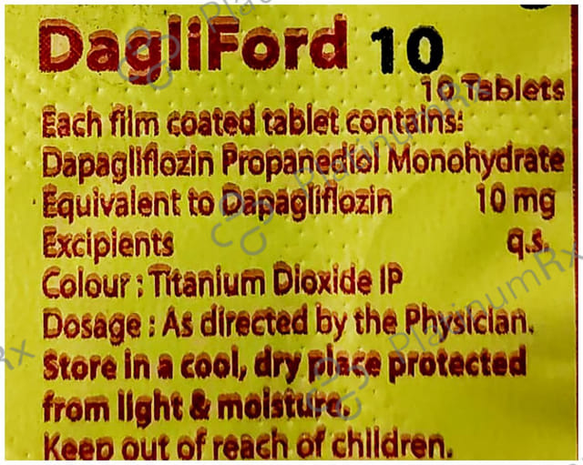 Dagliford 10mg Tablet