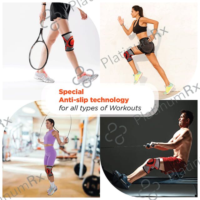 Vissco 3D Knee Cap,Knee Support for Pain Relief, Knee Injury Small