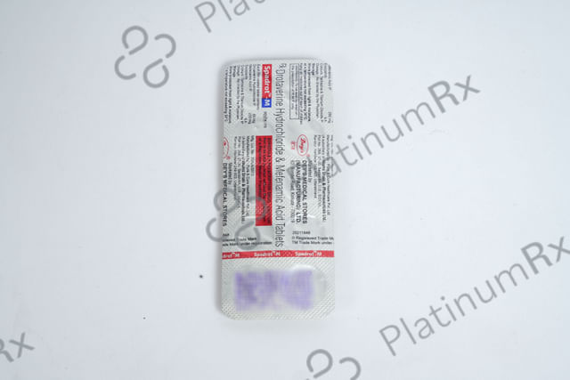 Spadrot M 80/250mg Tablet 10s