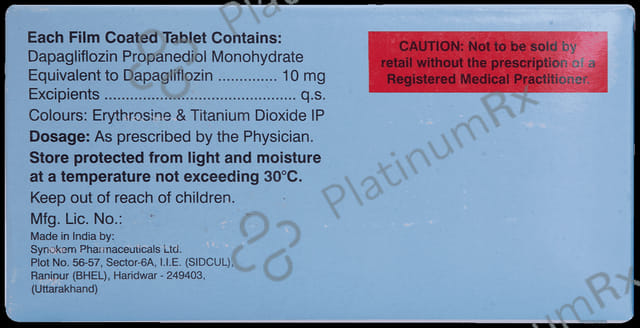 Diabiz 10mg Tablet 15s