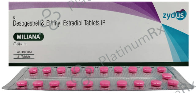 Miliana 0.15/0.035mg Tablet 21s