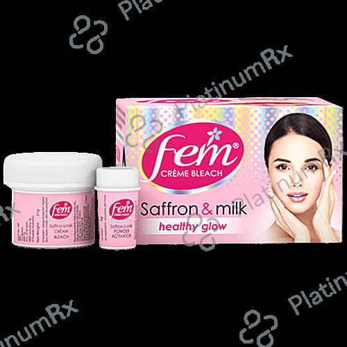 Fem Creme Bleach Saffron Cream 40gm
