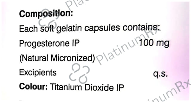 Gestoserv 100mg Softgel Capsule 10