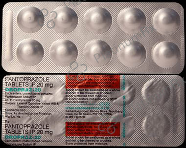 Oropraz 20mg Tablet