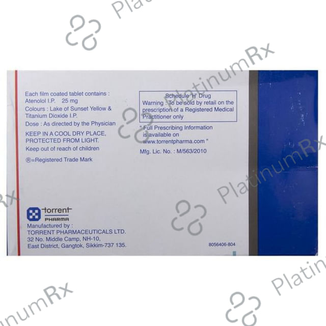 Betacard 25mg Tablet 14s